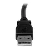 StarTech.com Cabo USB 2.0 de 2 m A para B angular esquerdo – M/M