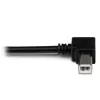 StarTech.com Cabo USB 2.0 de 2 m A para B angular esquerdo – M/M