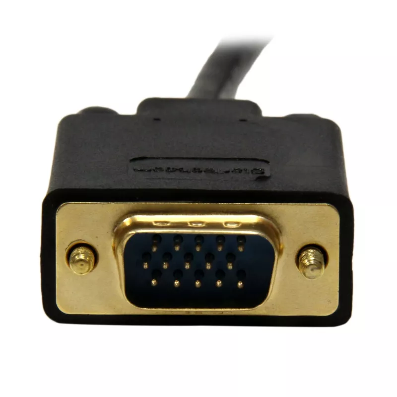 StarTech.com Cabo Mini DisplayPort para VGA de 1,83 m – Adaptador ativo Mini DP para VGA – Vídeo 1080p – mDP 1.2 ou Thunderbolt 1/2 Mac/PC para ecrã/monitor VGA – Cabo conversor