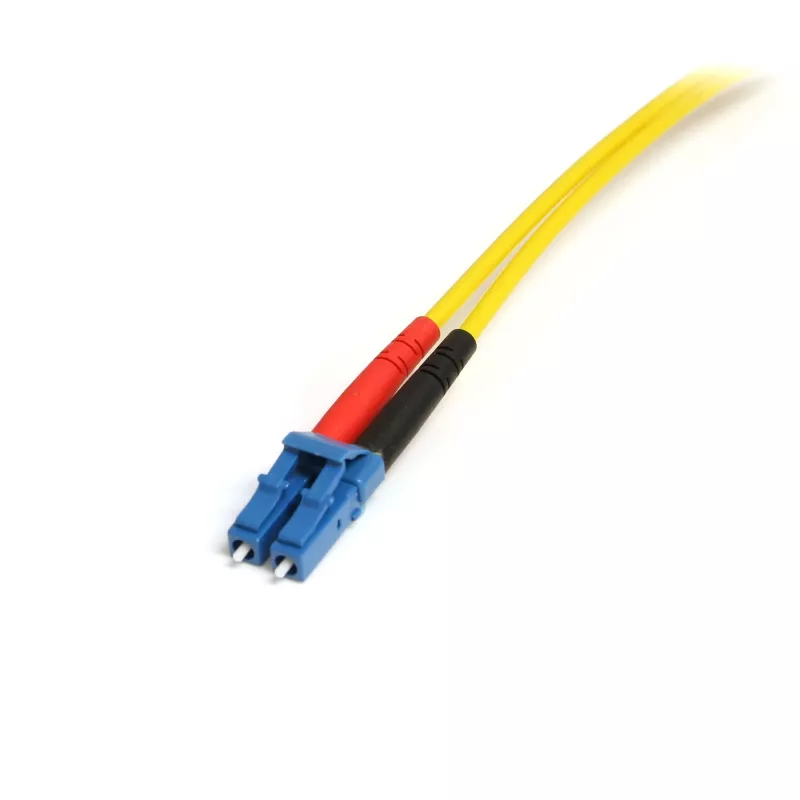 StarTech.com Cabo de fibra ótica de 7 m – Monomodo duplex 9/125 LSZH cabo de patch de fibra ótica – LC/SC