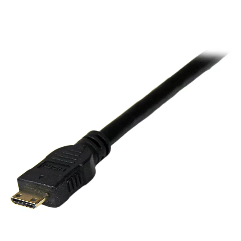 StarTech.com Cabo Mini-HDMI para DVI de 2 m – Cabo DVI-D para HDMI (1920x1200p) – Ficha Mini HDMI de 19 pinos para ficha DVI-D – Cabo adaptador de monitor digital M/M – Adaptador Mini-HDMI para DVI
