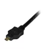 StarTech.com Cabo Micro-HDMI para DVI de 2 m – Cabo adaptador Micro-HDMI para DVI – Cabo de interface de vídeo Micro-HDMI Tipo D para monitor/ecrã/projetor DVI-D Single Link – Durável
