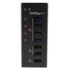 StarTech.com Hub USB 3.0 de 4 portas mais 3 portas de carregamento USB dedicadas…