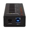 StarTech.com Hub USB 3.0 de 4 portas mais 3 portas de carregamento USB dedicadas…