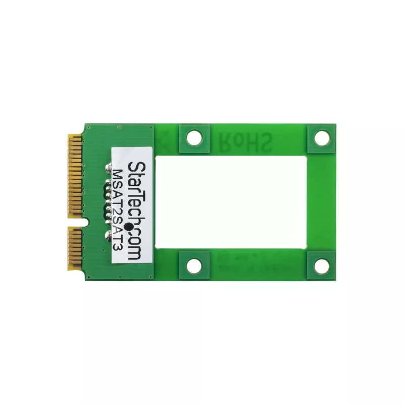 StarTech.com Adaptador de unidade SATA para anfitrião mSATA para unidades SATA de 2,5″/3,5″