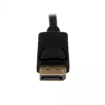 Cabo DisplayPort para DVI StarTech.com de 1 m – Vídeo 1080p – Cabo adaptador ativo DisplayPort para DVI – Conversor de cabo DisplayPort para DVI-D Single Link – Cabo de monitor DP 1.2 para DVI