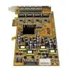 Placa de rede PCIe Gigabit Power over Ethernet de 4 portas StarTech.com – NIC PCI Express PSE / PoE – TAA
