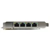 Placa de rede PCIe Gigabit Power over Ethernet de 4 portas StarTech.com – NIC PCI Express PSE / PoE – TAA
