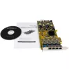 Placa de rede PCIe Gigabit Power over Ethernet de 4 portas StarTech.com – NIC PCI Express PSE / PoE – TAA