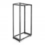 Rack de servidor móvel open-frame de 4 postes 42U StarTech.com, rack de rede de 19 polegadas de quatro postes com rodas, rack móvel com profundidade ajustável para equipamento de computador/AV/dados/IT – rodas, pés niveladores ou montagem no chão