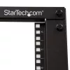Rack de servidor móvel open-frame de 4 postes 42U StarTech.com, rack de rede de 19 polegadas de quatro postes com rodas, rack móvel com profundidade ajustável para equipamento de computador/AV/dados/IT – rodas, pés niveladores ou montagem no chão