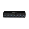 Hub USB 3.0 de 7 portas StarTech.com - Hub USB 3.0 de 7 portas para secretária (5Gbps) - Secretária