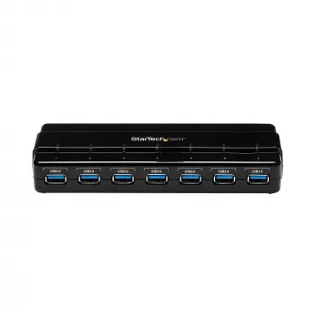 Hub USB 3.0 de 7 portas StarTech.com - Hub USB 3.0 de 7 portas para secretária (5Gbps) - Secretária