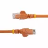 Cabo Ethernet CAT6 StarTech.com de 3 m – Cabo Ethernet Gigabit CAT 6 laranja – Cabo de rede/patch RJ45 UTP 250 MHz 100W PoE, sem patilha com alívio de tensão, testado individualmente