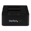 Docking station para disco rígido USB 3.0 / eSATA para SATA de baía dupla StarTech.com, dock USB para disco rígido, docking station externa para SSD/HDD SATA I/II/III de 2,5/3,5