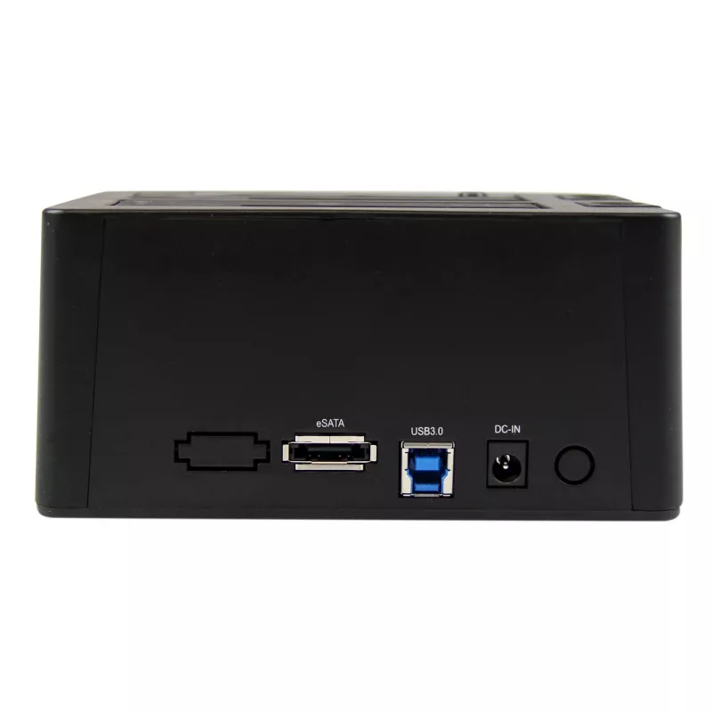 Docking station para disco rígido USB 3.0 / eSATA para SATA de baía dupla StarTech.com, dock USB para disco rígido, docking station externa para SSD/HDD SATA I/II/III de 2,5/3,5