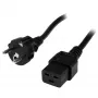 Cabo de alimentação para computador StarTech.com de 2m (6ft), 16AWG, Schuko UE para C19, 16A 250V, cabo de alimentação AC de substituição preto, cabo de alimentação para impressora, cabo de alimentação para PC, cabo de alimentação para monitor – certificado UL