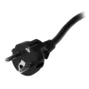 Cabo de alimentação para computador StarTech.com de 2m (6ft), 16AWG, Schuko UE para C19, 16A 250V, cabo de alimentação AC de substituição preto, cabo de alimentação para impressora, cabo de alimentação para PC, cabo de alimentação para monitor – certificado UL