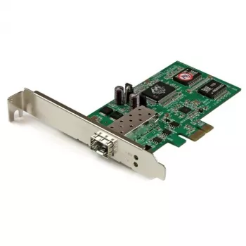 Placa de rede PCI Express Gigabit Ethernet de fibra ótica com SFP aberto StarTech.com - Adaptador NIC para placa de rede PCIe SFP