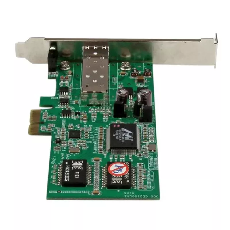 Placa de rede PCI Express Gigabit Ethernet de fibra ótica com SFP aberto StarTech.com - Adaptador NIC para placa de rede PCIe SFP