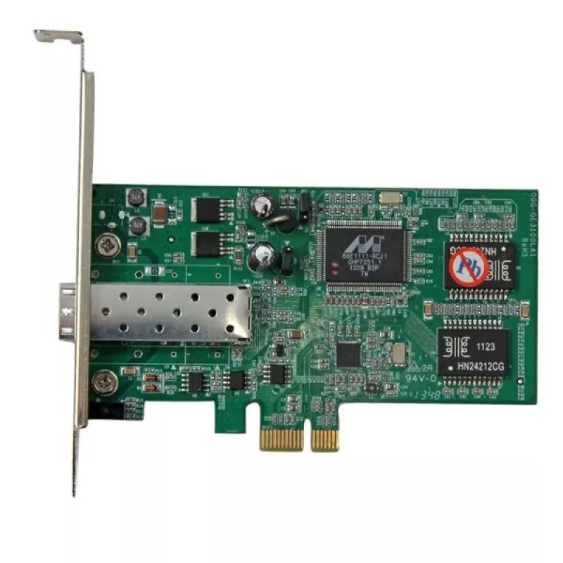 Placa de rede PCI Express Gigabit Ethernet de fibra ótica com SFP aberto StarTech.com - Adaptador NIC para placa de rede PCIe SFP