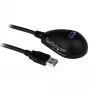 Cabo de extensão SuperSpeed USB 3.0 para secretária preto StarTech.com de 5 ft - A para A M/F
