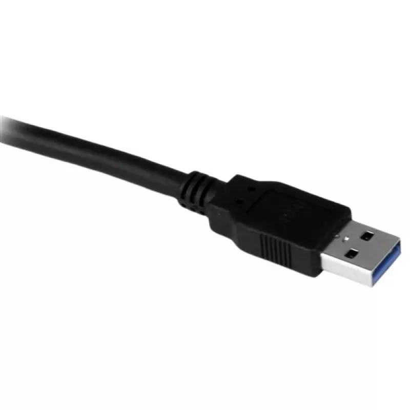 Cabo de extensão SuperSpeed USB 3.0 para secretária preto StarTech.com de 5 ft - A para A M/F