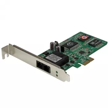 Placa de rede PCI Express (PCIe) Gigabit Ethernet Multimodo SC Fibra StarTech.com Adaptador NIC - 550m