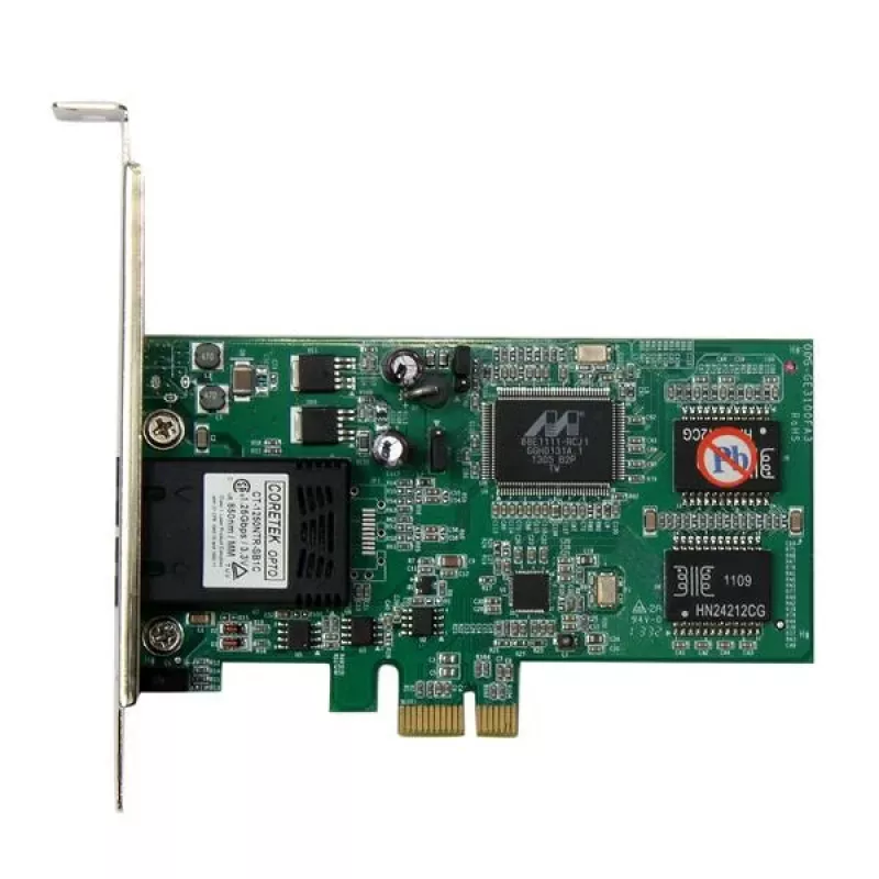 Placa de rede PCI Express (PCIe) Gigabit Ethernet Multimodo SC Fibra StarTech.com Adaptador NIC - 550m