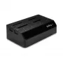 Docking station para disco rígido USB 3.0 SATA de 4 baías StarTech.com, dock USB para disco rígido, docking station externa para SSD/HDD SATA III de 2,5/3,5 polegadas, baía de disco rígido hot-swap, carregamento superior