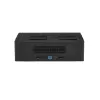 Docking station para disco rígido USB 3.0 SATA de 4 baías StarTech.com, dock USB para disco rígido, docking station externa para SSD/HDD SATA III de 2,5/3,5 polegadas, baía de disco rígido hot-swap, carregamento superior