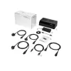 Docking station para disco rígido USB 3.0 SATA de 4 baías StarTech.com, dock USB para disco rígido, docking station externa para SSD/HDD SATA III de 2,5/3,5 polegadas, baía de disco rígido hot-swap, carregamento superior