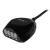 Cabo USB 2.0 ativo StarTech.com de 15 m com hub de 4 portas, USB 2.0, 480 Mbit/s, preto, 15 m, 110 – 240 V, 5 V