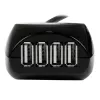 Cabo USB 2.0 ativo StarTech.com de 15 m com hub de 4 portas, USB 2.0, 480 Mbit/s, preto, 15 m, 110 – 240 V, 5 V