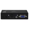 Comutador conversor HDMI + VGA para HDMI 2x1 StarTech.com com comutação automática e prioritária – 1080p