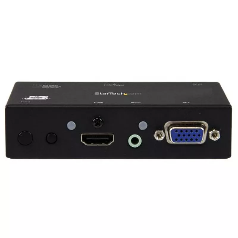 Comutador conversor HDMI + VGA para HDMI 2x1 StarTech.com com comutação automática e prioritária – 1080p