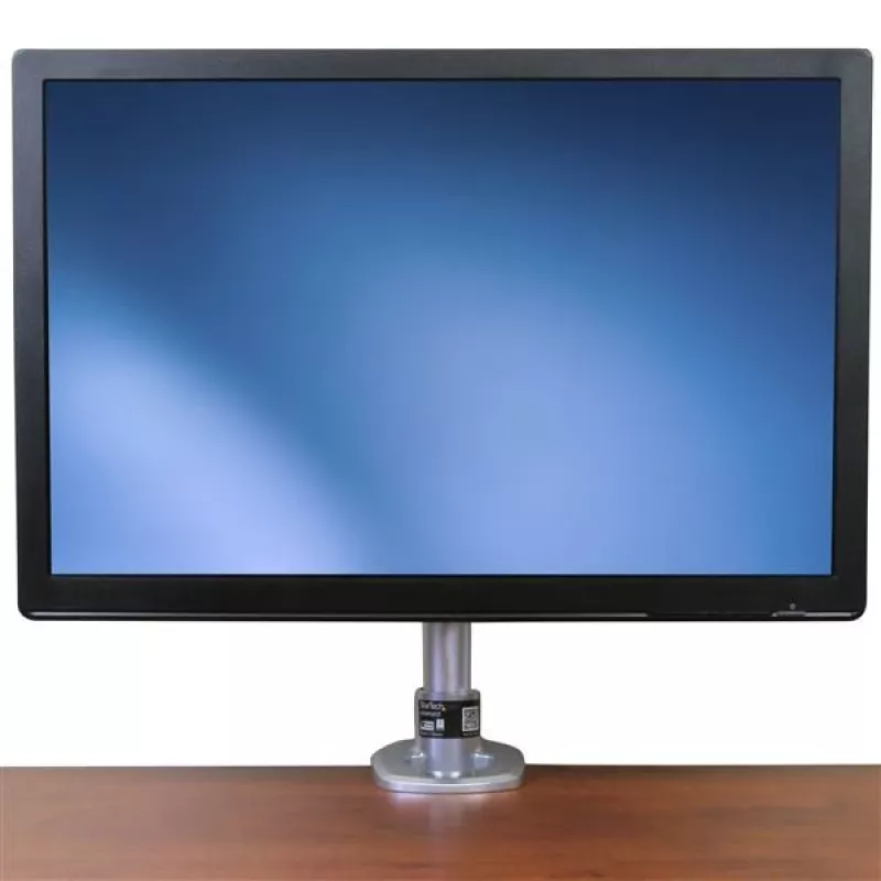 Suporte de secretária para monitor único StarTech.com – altura ajustável – aço – para ecrãs até 34 polegadas (30,9 lb/14 kg)