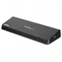Docking station USB 3.0 para monitor duplo StarTech.com com HDMI e DisplayPort 4K – USB 3.0 para 4x USB-A, Ethernet, HDMI e DP – Docking station universal USB Type-A para portátil Mac e Windows