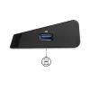 Docking station USB 3.0 para monitor duplo StarTech.com com HDMI e DisplayPort 4K – USB 3.0 para 4x USB-A, Ethernet, HDMI e DP – Docking station universal USB Type-A para portátil Mac e Windows
