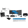 Docking station USB 3.0 para monitor duplo StarTech.com com HDMI e DisplayPort 4K – USB 3.0 para 4x USB-A, Ethernet, HDMI e DP – Docking station universal USB Type-A para portátil Mac e Windows
