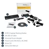 Docking station USB 3.0 para monitor duplo StarTech.com com HDMI e DisplayPort 4K – USB 3.0 para 4x USB-A, Ethernet, HDMI e DP – Docking station universal USB Type-A para portátil Mac e Windows