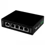 Comutador Ethernet Gigabit Industrial Não Gerido de 5 portas StarTech.com – calha DIN / montagem na parede