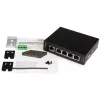 Comutador Ethernet Gigabit Industrial Não Gerido de 5 portas StarTech.com – calha DIN / montagem na parede