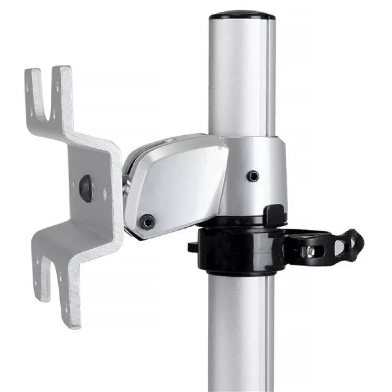 Suporte para monitor único StarTech.com - Ajustável - Aço - Prateado