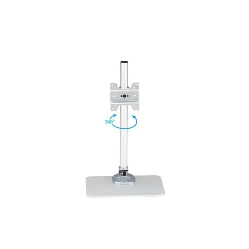 Suporte para monitor único StarTech.com - Ajustável - Aço - Prateado