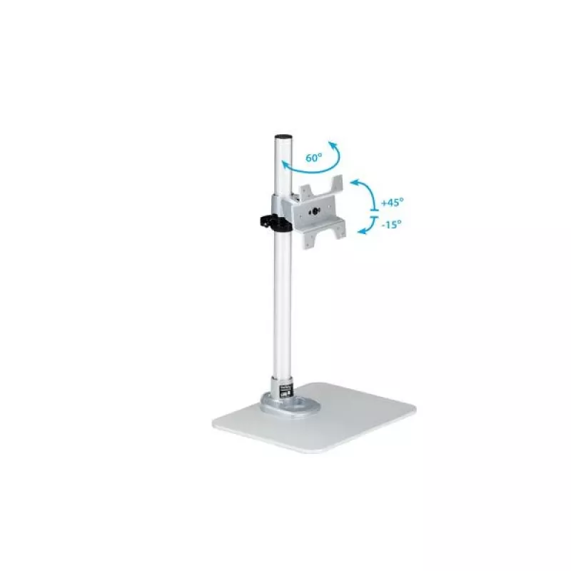 Suporte para monitor único StarTech.com - Ajustável - Aço - Prateado