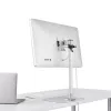Suporte para monitor único StarTech.com - Ajustável - Aço - Prateado