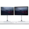 Suporte para monitor único StarTech.com - Ajustável - Aço - Prateado