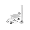 Suporte para monitor único StarTech.com - Ajustável - Aço - Prateado