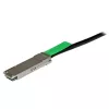 Cabo Twinax Direct-Attach QSFP+ compatível com MSA StarTech.com – 2 m (6,6 ft)~Compatível com MSA Uncoded 2m 40G QSFP+ para QSFP+ Cabo Breakout Direct Attach Twinax – 40 GbE QSFP+ DAC de cobre 40 Gbps módulo transceptor passivo de baixo consumo DAC